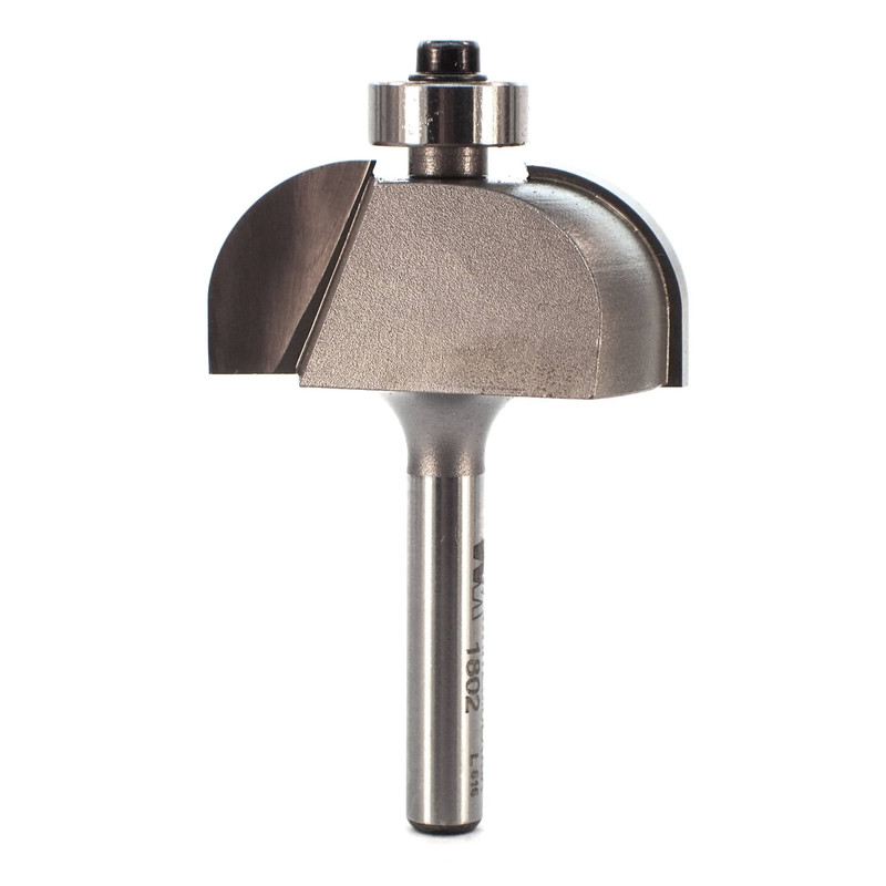 1802 Cove Router Bit 1/4" SH 1/2" R X 1-1/2" D X 5/8" CL